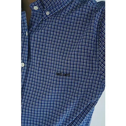 【マージュール/marjour】のBLUE CHECK SHIRTS 人気、トレンドファッション・服の通販 founy(ファニー) 　ファッション　Fashion　レディースファッション　WOMEN　トップス・カットソー　Tops/Tshirt　シャツ/ブラウス　Shirts/Blouses　春　Spring　秋　Autumn/Fall　キャミソール　Camisole　シアー　Sheer　スウェット　Sweat　ストレッチ　Stretch　タンク　Tank　チェック　Check　ポケット　Pocket　羽織　Haori　夏　Summer　other-2|ID: prp329100004515035 ipo3291000000031901122