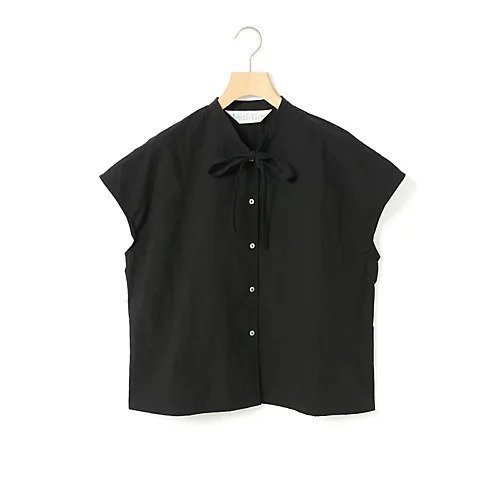 【ミディウミ/MidiUmi】のタイショートシャツ 人気、トレンドファッション・服の通販 founy(ファニー) 　ファッション　Fashion　レディースファッション　WOMEN　トップス・カットソー　Tops/Tshirt　シャツ/ブラウス　Shirts/Blouses　エレガント 上品　Elegant　ショート　Short　シンプル　Simple　タイプライター　Typewriter　リボン　Ribbon　夏　Summer　other-2|ID: prp329100004515036 ipo3291000000031901139