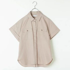 【マイ ウィークネス/MY WEAKNESS】 【ともさかりえさん着用】【洗える】Olja Safari Shirt / サファリシャツ人気、トレンドファッション・服の通販 founy(ファニー) ファッション Fashion レディースファッション Fashion for Women トップス・カットソー Cut & Sew Tops シャツ・ブラウス・オフィスカジュアル Elegant Blouses & Button-Ups エレガント 上品 Elegant 洗える Machine Washable カシュクール Wrap Design コンパクト Compact, Small Size シルク Silk, 100% Silk シンプル Simple, Minimal ジャケット Jacket, Outerwear フェミニン Feminine, Girly 別注 Limited Edition, Custom Order ワッシャー Washer, Crinkled Finish おすすめ Recommended / Our Picks 夏 Summer |ID:prp329100004515037