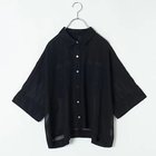 【マイカ ディール/MICA & DEAL】の【LEE別注】【洗える】collared tent shirt ブラック|ID:prp329100004515038