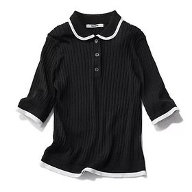 【スローン/SLOANE】 【Marisol別注】接触冷感ポロニット人気、トレンドファッション・服の通販 founy(ファニー) ファッション Fashion レディースファッション WOMEN トップス・カットソー Tops/Tshirt ニット Knit Tops エレガント 上品 Elegant 洗える Washable 軽量 Lightweight バランス Balance 別注 Special Order ワイドリブ Wide Rib 夏 Summer |ID:prp329100004515039