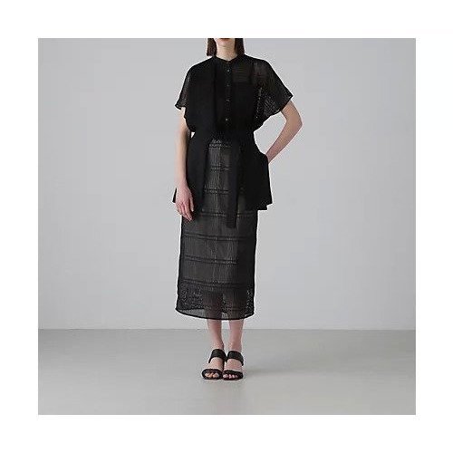 【アドーア/ADORE】のレノクロスチェックブラウス 人気、トレンドファッション・服の通販 founy(ファニー) 　ファッション　Fashion　レディースファッション　WOMEN　トップス・カットソー　Tops/Tshirt　シャツ/ブラウス　Shirts/Blouses　おすすめ　Recommend　スタンダード　Standard　チェック　Check　フィット　Fit　ヘムライン　Hemline　ポケット　Pocket　エレガント 上品　Elegant　夏　Summer　春　Spring　S/S・春夏　Ss・Spring/Summer　無地　Plain Color　other-3|ID: prp329100004515047 ipo3291000000031901223