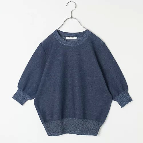 【スローン/SLOANE】の【高山都さんセレクト】シアー半袖クルーネックニット 人気、トレンドファッション・服の通販 founy(ファニー) 　ファッション　Fashion　レディースファッション　WOMEN　トップス・カットソー　Tops/Tshirt　ニット　Knit Tops　なめらか　Smooth　シアー　Sheer　スリーブ　Sleeve　リネン　Linen　半袖　Short Sleeve　夏　Summer　 other-1|ID: prp329100004515049 ipo3291000000031901251