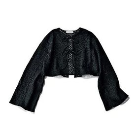 【トゥエルブクローゼット/12closet】の【浅見れいなさんコラボ】【洗える】ワイドスリーブレースカーディガン 人気、トレンドファッション・服の通販 founy(ファニー) ファッション Fashion レディースファッション Fashion for Women トップス・カットソー Cut & Sew Tops カーディガン・羽織り Layered Style Cardigans コラボ Collaboration, Collab スリーブ Sleeve, Long Sleeve / Short Sleeve フロント Front, Front Design ボレロ Bolero, Short Cardigan レース Lace, Lace Fabric ワイド Wide, Wide Fit エレガント 上品 Elegant 洗える Machine Washable |ID:prp329100004515051