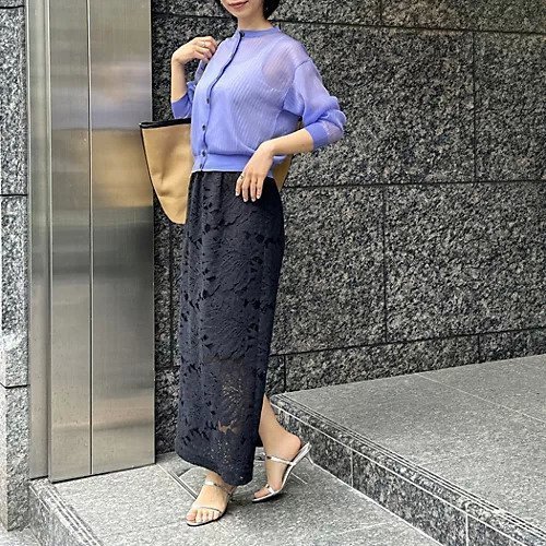 【サクラ/SACRA】のラッセルレースIラインスカート 人気、トレンドファッション・服の通販 founy(ファニー) ファッション Fashion レディースファッション Fashion for Women スカート Skirts ストレート Straight, Straight Cut モチーフ Motif, Design Theme ラッセル Raschel, Raschel Lace リーフ Leaf, Botanical Leaf レース Lace, Lace Fabric other-3|ID: prp329100004515057 ipo3291000000034757535