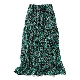 【エムセブンデイズ/M7days】 ボタニカルプリントスカート人気、トレンドファッション・服の通販 founy(ファニー) ファッション Fashion レディースファッション Fashion for Women スカート Skirts プリント Print, Printed Pattern エレガント 上品 Elegant 夏 Summer 洗える Machine Washable 秋 Autumn |ID:prp329100004515058