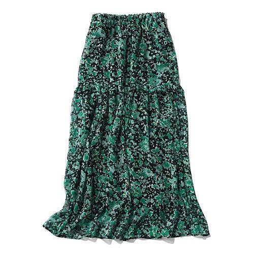 【エムセブンデイズ/M7days】のボタニカルプリントスカート 人気、トレンドファッション・服の通販 founy(ファニー) 　ファッション　Fashion　レディースファッション　Fashion for Women　スカート　Skirts　プリント　Print, Printed Pattern　エレガント 上品　Elegant　夏　Summer　洗える　Machine Washable　秋　Autumn　 other-1|ID: prp329100004515058 ipo3291000000034565620