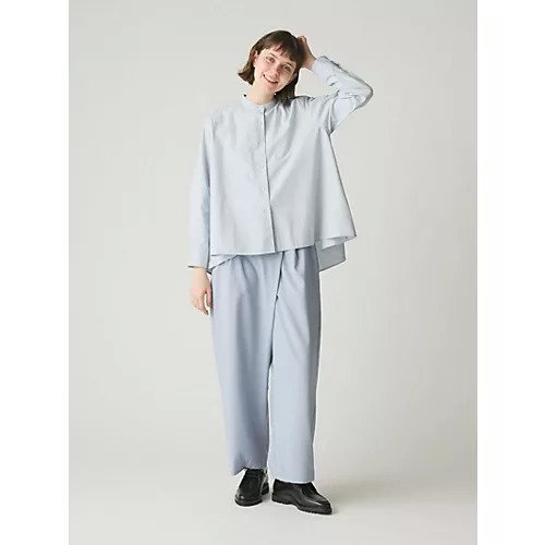 【ミディウミ/MidiUmi】のラップパンツ インテリア・キッズ・メンズ・レディースファッション・服の通販 founy(ファニー) 　ファッション　Fashion　レディースファッション　WOMEN　パンツ　Pants　ジャケット　Jacket　セットアップ　Set Up　フロント　Front　ラップ　Wrap　ワイド　Wide　ライトブルー|ID: prp329100004515061 ipo3291000000031901326