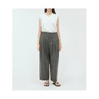 【ミズイロ インド/mizuiro ind】のハイウエストタックパンツ グレー|ID: prp329100004515062 ipo3291000000031901334