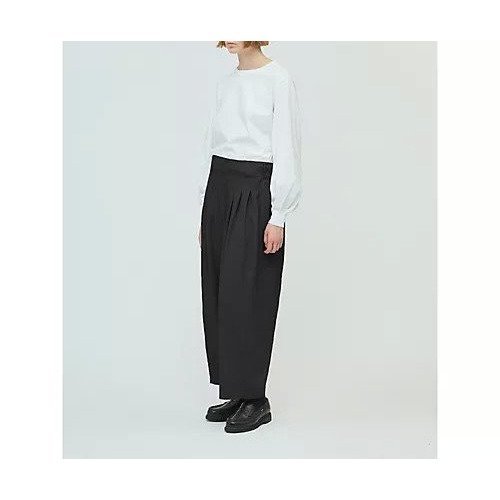 【ミズイロ インド/mizuiro ind】のハイウエストタックパンツ 人気、トレンドファッション・服の通販 founy(ファニー) 　ファッション　Fashion　レディースファッション　Fashion for Women　パンツ　Pants & Trousers　2025年　2025　2025春夏・S/S　Spring/Summer 2025 SS25　なめらか　Smooth, Silky Texture　ギャザー　Gathered, Ruffled　ストレッチ　Stretch, Stretchy Fabric　人気　Popular, Best Seller　夏　Summer　春　Spring　S/S・春夏　SS, Spring/Summer, Warm Season　A/W・秋冬　Autumn/Winter　other-2|ID: prp329100004515062 ipo3291000000033513258