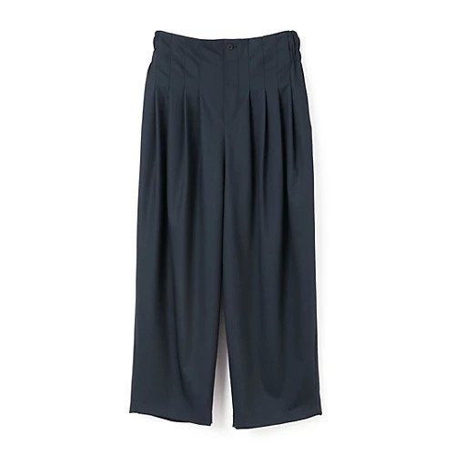 【ミズイロ インド/mizuiro ind】のハイウエストタックパンツ インテリア・キッズ・メンズ・レディースファッション・服の通販 founy(ファニー) 　ファッション　Fashion　レディースファッション　Fashion for Women　パンツ　Pants & Trousers　2025年　2025　2025春夏・S/S　Spring/Summer 2025 SS25　なめらか　Smooth, Silky Texture　ギャザー　Gathered, Ruffled　ストレッチ　Stretch, Stretchy Fabric　人気　Popular, Best Seller　夏　Summer　春　Spring　S/S・春夏　SS, Spring/Summer, Warm Season　A/W・秋冬　Autumn/Winter　ネイビー|ID: prp329100004515062 ipo3291000000033602518