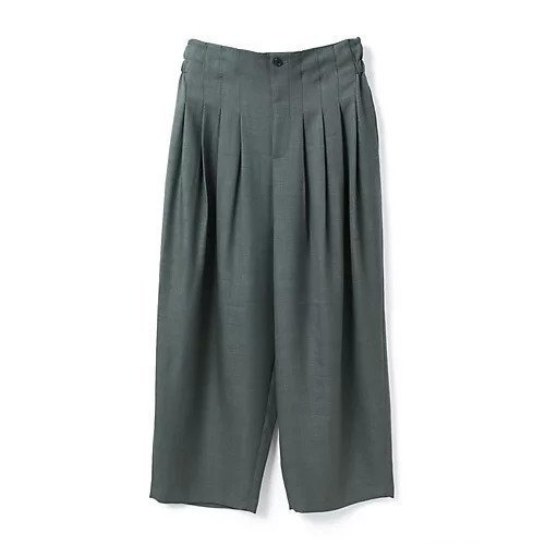 【ミズイロ インド/mizuiro ind】のハイウエストタックパンツ インテリア・キッズ・メンズ・レディースファッション・服の通販 founy(ファニー) 　ファッション　Fashion　レディースファッション　Fashion for Women　パンツ　Pants & Trousers　2025年　2025　2025春夏・S/S　Spring/Summer 2025 SS25　なめらか　Smooth, Silky Texture　ギャザー　Gathered, Ruffled　ストレッチ　Stretch, Stretchy Fabric　人気　Popular, Best Seller　夏　Summer　春　Spring　S/S・春夏　SS, Spring/Summer, Warm Season　A/W・秋冬　Autumn/Winter　チャコールグレー|ID: prp329100004515062 ipo3291000000033616990