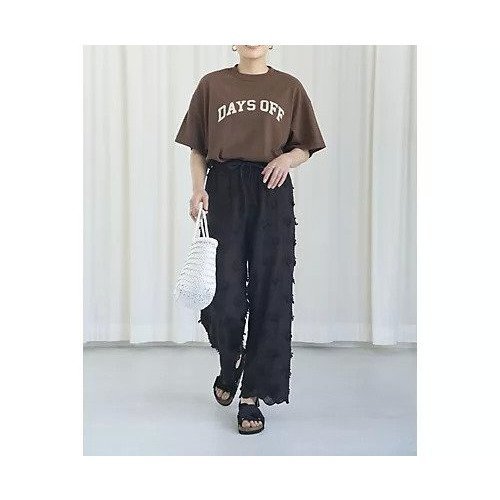 【クリンクル クリンクル クリンクル/crinkle crinkle crinkle】の【洗える】sheer cotton 3D embroidery easy pants 人気、トレンドファッション・服の通販 founy(ファニー) 　ファッション　Fashion　レディースファッション　Fashion for Women　パンツ　Pants & Trousers　ショーツ　Shorts, Short Pants　トレンド　Trend, Trending Now　フラワー　Flower, Floral　リアル　Real, Realistic　洗える　Machine Washable　other-2|ID: prp329100004515063 ipo3291000000033246358