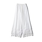 【トゥエルブクローゼット/12closet】の【洗える】裾レースパンツ 人気、トレンドファッション・服の通販 founy(ファニー) ファッション Fashion レディースファッション WOMEN パンツ Pants インド India インナー Inner ギャザー Gather クロシェ Crochet ドローコード Draw Cord フィット Fit レース Race ワイド Wide 洗える Washable thumbnail ホワイト|ID: prp329100004515064 ipo3291000000031901344