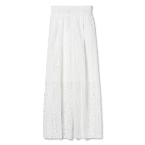 【その他のブランド/Other】の【Marisol別注】レースパンツ インテリア・キッズ・メンズ・レディースファッション・服の通販 founy(ファニー) 　ファッション　Fashion　レディースファッション　WOMEN　パンツ　Pants　センター　Center　ポケット　Pocket　リラックス　Relax　レース　Race　ワーク　Work　別注　Special Order　洗える　Washable　ホワイト|ID: prp329100004515065 ipo3291000000031901349