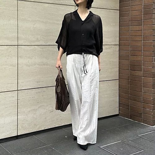 【その他のブランド/Other】の【Marisol別注】レースパンツ 人気、トレンドファッション・服の通販 founy(ファニー) 　ファッション　Fashion　レディースファッション　WOMEN　パンツ　Pants　センター　Center　ポケット　Pocket　リラックス　Relax　レース　Race　ワーク　Work　別注　Special Order　洗える　Washable　other-3|ID: prp329100004515065 ipo3291000000031902483
