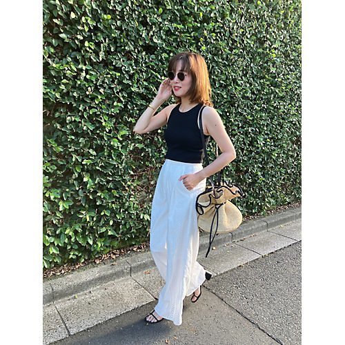 【カリテ/qualite】の【Marisol別注】レースパンツ 人気、トレンドファッション・服の通販 founy(ファニー) 　ファッション　Fashion　レディースファッション　Ladies' Fashion Online　パンツ　Pants　センター　Center　ポケット　Pocket　リラックス　Relax　レース　Race　ワーク　Work　別注　Special Order　洗える　Washable　other-3|ID: prp329100004515065 ipo3291000000032487229