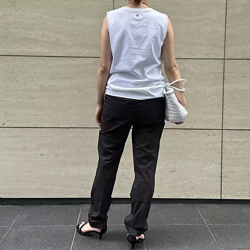 【イーバイエクラ/E by eclat】の多機能テーパードパンツ 人気、トレンドファッション・服の通販 founy(ファニー) 　ファッション　Fashion　レディースファッション　Fashion for Women　パンツ　Pants & Trousers　テーパード　Tapered, Tapered Pants　夏　Summer　洗える　Machine Washable　other-3|ID: prp329100004515066 ipo3291000000034346987