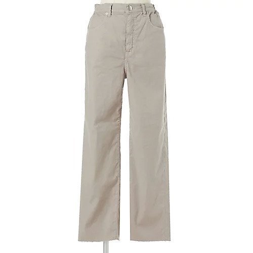 【エクラ/eclat】のリネン混Manoa インテリア・キッズ・メンズ・レディースファッション・服の通販 founy(ファニー) 　ファッション　Fashion　レディースファッション　Fashion for Women　カットオフ　Cut-Off Design　ストレッチ　Stretch, Stretchy Fabric　ストレート　Straight, Straight Cut　デニム　Denim, Jeans Material　リネン　Linen, Linen Fabric　リラックス　Relax, Relaxed Fit　別注　Limited Edition, Custom Order　夏　Summer　洗える　Machine Washable　(別注)グレージュ|ID: prp329100004515068 ipo3291000000031901364