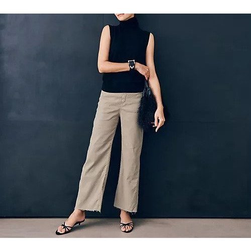 【エクラ/eclat】のリネン混Manoa 人気、トレンドファッション・服の通販 founy(ファニー) 　ファッション　Fashion　レディースファッション　Fashion for Women　カットオフ　Cut-Off Design　ストレッチ　Stretch, Stretchy Fabric　ストレート　Straight, Straight Cut　デニム　Denim, Jeans Material　リネン　Linen, Linen Fabric　リラックス　Relax, Relaxed Fit　別注　Limited Edition, Custom Order　夏　Summer　洗える　Machine Washable　other-2|ID: prp329100004515068 ipo3291000000031901365