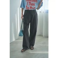 【マージュール/marjour】のCOTTON TUCK PANTS 人気、トレンドファッション・服の通販 founy(ファニー) ファッション Fashion レディースファッション WOMEN パンツ Pants ストレッチ Stretch ツイル Twill ベーシック Basic ポケット Pocket マニッシュ Mannish リラックス Relax 夏 Summer |ID:prp329100004515069