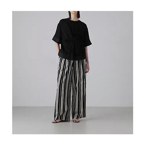 【アドーア/ADORE】のボールドストライプジャガードパンツ 人気、トレンドファッション・服の通販 founy(ファニー) 　ファッション　Fashion　レディースファッション　WOMEN　パンツ　Pants　おすすめ　Recommend　シアー　Sheer　ジャカード　Jacquard　スタンダード　Standard　ストライプ　Stripe　フィット　Fit　フロント　Front　ボーダー　Border　ルーズ　Loose　ワイド　Wide　夏　Summer　春　Spring　S/S・春夏　Ss・Spring/Summer　other-3|ID: prp329100004515074 ipo3291000000031901395