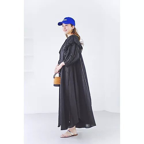 【カレンソロジー/Curensology】の【高山都さんセレクト】【洗える】ハンドスモッキングワンピース 人気、トレンドファッション・服の通販 founy(ファニー) 　ファッション　Fashion　レディースファッション　WOMEN　ワンピース　Dress　ポケット　Pocket　リネン　Linen　ロング　Long　洗える　Washable　other-3|ID: prp329100004515077 ipo3291000000031901416