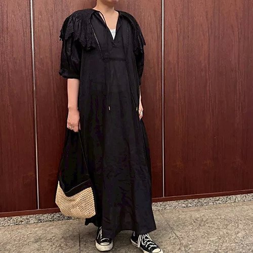 【カレンソロジー/Curensology】の【高山都さんセレクト】【洗える】ハンドスモッキングワンピース 人気、トレンドファッション・服の通販 founy(ファニー) 　ファッション　Fashion　レディースファッション　Fashion for Women　ワンピース　Dresses　ポケット　Pocket, Pocket Detail　リネン　Linen, Linen Fabric　ロング　Long, Long-Length　洗える　Machine Washable　other-2|ID: prp329100004515077 ipo3291000000032425837
