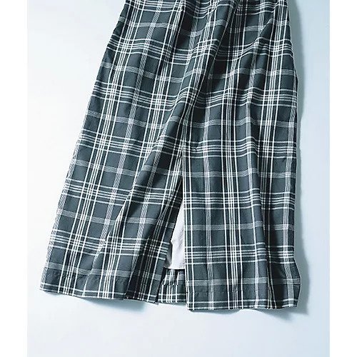 【トゥエルブクローゼット/12closet】の【洗える】腰高チェックワンピース 人気、トレンドファッション・服の通販 founy(ファニー) 　ファッション　Fashion　レディースファッション　WOMEN　ワンピース　Dress　カッティング　Cutting　チェック　Check　デコルテ　Decolletage　リボン　Ribbon　ロング　Long　夏　Summer　洗える　Washable　other-2|ID: prp329100004515078 ipo3291000000031901419