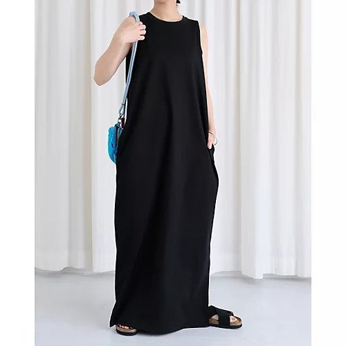 【トゥエルブクローゼット/12closet】の【浅見れいなさんコラボ】【洗える】アメスリ風マキシワンピース 人気、トレンドファッション・服の通販 founy(ファニー) 　ファッション　Fashion　レディースファッション　Ladies' Fashion Online　ワンピース　Dress　マキシワンピース　Maxi Dress　コラボ　Collaboration　シンプル　Simple　スニーカー　Sneakers　マキシ　Maxi　洗える　Washable　other-3|ID: prp329100004515079 ipo3291000000032273601
