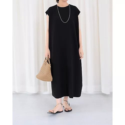 【トゥエルブクローゼット/12closet】の【DEAR DAYS】【洗える】華奢見えフレンチスリーブコクーンワンピース 人気、トレンドファッション・服の通販 founy(ファニー) 　ファッション　Fashion　レディースファッション　Ladies' Fashion Online　ワンピース　Dress　スリーブ　Sleeve　フレンチ　French　定番　Standard　洗える　Washable　other-3|ID: prp329100004515080 ipo3291000000032273603