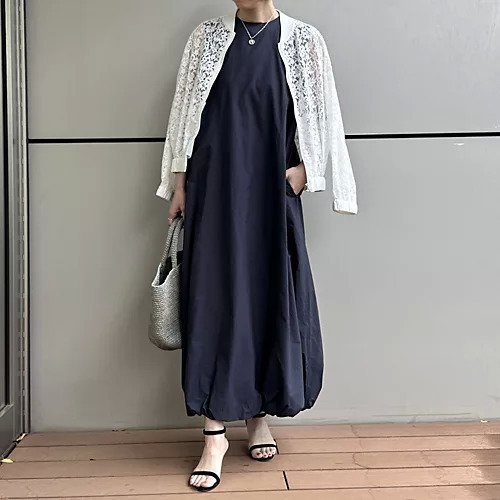 【ヌキテパ/NE QUITTEZ PAS】のバルーンシルエットドレス 人気、トレンドファッション・服の通販 founy(ファニー) 　ファッション　Fashion　レディースファッション　WOMEN　ワンピース　Dress　ドレス　Party Dresses　バルーン　Balloon　フォルム　Form　洗える　Washable　other-3|ID: prp329100004515082 ipo3291000000031901443
