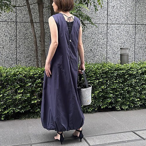 【ヌキテパ/NE QUITTEZ PAS】のバルーンシルエットドレス 人気、トレンドファッション・服の通販 founy(ファニー) 　ファッション　Fashion　レディースファッション　Fashion for Women　ワンピース　Dresses　フォーマル・パーティードレス・結婚式用ドレス　Elegant & Casual Dresses　バルーン　Balloon, Balloon Silhouette　フォルム　Silhouette, Form　洗える　Machine Washable　other-3|ID: prp329100004515082 ipo3291000000034959943