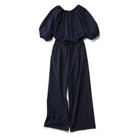 【エムセブンデイズ/M7days】の撥水パフスリーブオールインワン 人気、トレンドファッション・服の通販 founy(ファニー) ファッション Fashion レディースファッション WOMEN ワンピース Dress オールインワン ワンピース All In One Dress ギャザー Gather ストレッチ Stretch スリーブ Sleeve バランス Balance ワイド Wide 洗える Washable |ID:prp329100004515084
