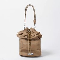 【アウトドアプロダクツ/OUTDOOR PRODUCTS】の【LEE別注】ダブルフリル巾着バッグ 人気、トレンドファッション・服の通販 founy(ファニー) ファッション Fashion レディースファッション WOMEN バッグ Bag スポーティ Sporty ダブル Double フリル Frills フロント Front ポケット Pocket マグネット Magnet 別注 Special Order 巾着 Purse 財布 Wallet |ID:prp329100004515085