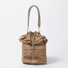【アウトドアプロダクツ/OUTDOOR PRODUCTS】の【LEE別注】ダブルフリル巾着バッグ カーキ|ID:prp329100004515085