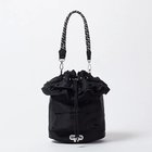 【アウトドアプロダクツ/OUTDOOR PRODUCTS】の【LEE別注】ダブルフリル巾着バッグ ブラック|ID:prp329100004515085
