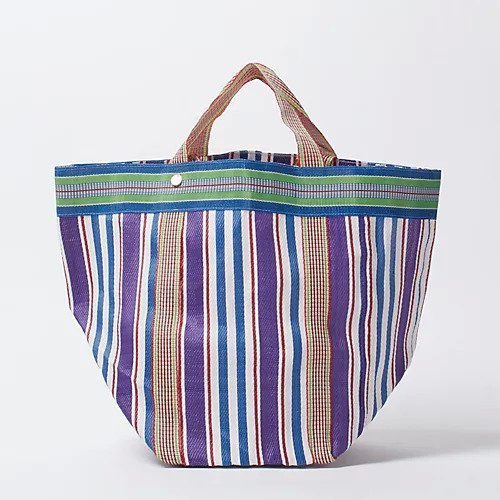 【ヌキテパ/NE QUITTEZ PAS】のMULTI STRIPE MESH WIDE TOTE BAG 人気、トレンドファッション・服の通販 founy(ファニー) 　ファッション　Fashion　レディースファッション　WOMEN　バッグ　Bag　ショート　Short　ストライプ　Stripe　パープル　Purple　ロング　Long　軽量　Lightweight　 other-1|ID: prp329100004515087 ipo3291000000031901474