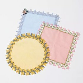 【近沢レース店/Chikazawa Lace】の【LEE厳選】【洗える】シーズンタオルハンカチコレクション 人気、トレンドファッション・服の通販 founy(ファニー) ファッション Fashion レディースファッション WOMEN イエロー Yellow タオル Towel ハンカチ Handkerchief ピーチ Peach レース Race 人気 Popularity 春 Spring 洗える Washable |ID:prp329100004515100