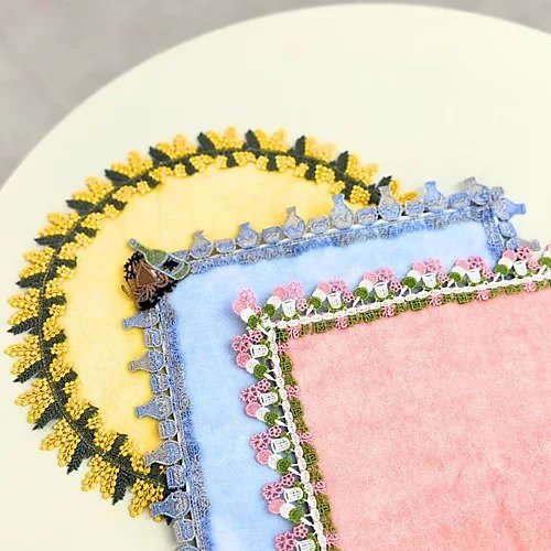 【近沢レース店/Chikazawa Lace】の【LEE厳選】【洗える】シーズンタオルハンカチコレクション 人気、トレンドファッション・服の通販 founy(ファニー) 　ファッション　Fashion　レディースファッション　WOMEN　イエロー　Yellow　タオル　Towel　ハンカチ　Handkerchief　ピーチ　Peach　レース　Race　人気　Popularity　春　Spring　洗える　Washable　other-3|ID: prp329100004515100 ipo3291000000031915817