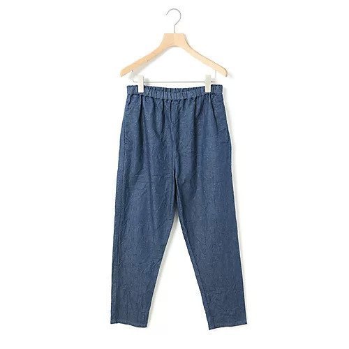 【ミディウミ/MidiUmi】のイージーデニムパンツ インテリア・キッズ・メンズ・レディースファッション・服の通販 founy(ファニー) 　ファッション　Fashion　レディースファッション　WOMEN　パンツ　Pants　デニムパンツ　Denim Pants　インディゴ　Indigo　デニム　Denim　リラックス　Relax　レギンス　Leggings　ロールアップ　Roll Up　今季　This Season　再入荷　Restock/Back In Stock/Re Arrival　夏　Summer　定番　Standard　ブルー|ID: prp329100004515111 ipo3291000000031901597