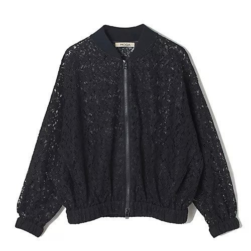 【エクラ/eclat】の【戸野塚かおるさん別注】レースブルゾン インテリア・キッズ・メンズ・レディースファッション・服の通販 founy(ファニー) 　ファッション　Fashion　レディースファッション　WOMEN　アウター　Coat Outerwear　ブルゾン　Blouson/Jackets　ウォッシャブル　Washable　タンク　Tank　ダブル　Double　ブルゾン　Blouson　ボトム　Bottom　ポケット　Pocket　レース　Race　エレガント 上品　Elegant　別注　Special Order　夏　Summer　洗える　Washable　ブラック|ID: prp329100004515114 ipo3291000000031901619