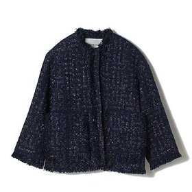 【エクラ/eclat】 ツイードジャケット人気、トレンドファッション・服の通販 founy(ファニー) ファッション Fashion レディースファッション WOMEN アウター Coat Outerwear ジャケット Jackets ショルダー Shoulder ジャケット Jacket ツイード Tweed ドロップ Drop フォルム Form フリンジ Fringe ボックス Box ラグジュアリー Luxury 別注 Special Order |ID:prp329100004515115