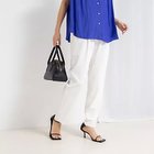 【ノーリーズ/NOLLEY'S】の《セットアップ対応》ウォッシャブルツイルイージーテーパードパンツ ホワイト|ID: prp329100004515167 ipo3291000000031902360