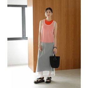 【スタイルデリ/STYLE DELI】 重ねて楽しむチュールオーバーワンピース人気、トレンドファッション・服の通販 founy(ファニー) ファッション Fashion レディースファッション WOMEN ワンピース Dress イエロー Yellow エアリー Airy 春 Spring くるぶし Ankle カットソー Cut And Sew クール Cool シアー Sheer シンプル Simple スリット Slit タンク Tank チュール Tulle デコルテ Decolletage デニム Denim 定番 Standard ノースリーブ No Sleeve ポケット Pocket マーブル Marble ラウンド Round ロング Long ワイド Wide A/W・秋冬 Aw・Autumn/Winter・Fw・Fall-Winter S/S・春夏 Ss・Spring/Summer 夏 Summer |ID:prp329100004515173