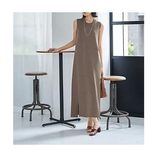 【スタイルデリ/STYLE DELI】のニュアンス糸のシャリ感ノースリIラインワンピース 人気、トレンドファッション・服の通販 founy(ファニー) 　ファッション　Fashion　レディースファッション　WOMEN　ワンピース　Dress　インナー　Inner　くるぶし　Ankle　カーディガン　Cardigan　キャップ　Cap　キャミソール　Camisole　サマー　Summer　シンプル　Simple　ジャケット　Jacket　スニーカー　Sneakers　スリット　Slit　ノースリーブ　No Sleeve　フォルム　Form　フロント　Front　ブルゾン　Blouson　ベスト　Vest　ペチコート　Petticoat　ポケット　Pocket　ミックス　Mix　無地　Plain Color　リゾート　Resort　リュック　Ruck Sack　夏　Summer　 other-1|ID: prp329100004515174 ipo3291000000031902406