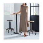 【スタイルデリ/STYLE DELI】のニュアンス糸のシャリ感ノースリIラインワンピース ブロンズミックス|ID:prp329100004515174