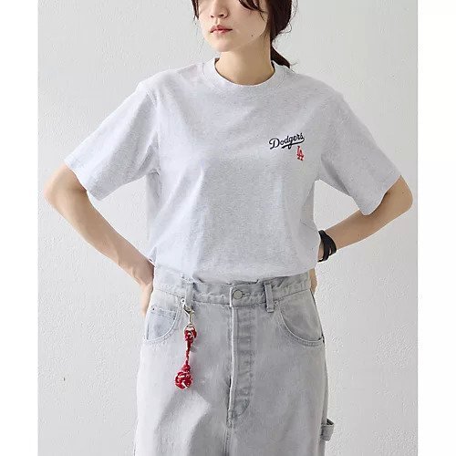 【ウィムガゼット/Whim Gazette】の【Sporty&Rich】Dodgers Serif T 人気、トレンドファッション・服の通販 founy(ファニー) 　ファッション　Fashion　レディースファッション　WOMEN　シンプル　Simple　スポーティ　Sporty　雑誌　Magazine　フィット　Fit　半袖　Short Sleeve　2025年　2025　2025春夏・S/S　Ss,Spring/Summer,2025　other-2|ID: prp329100004516114 ipo3291000000031914040