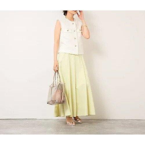 【ノーリーズソフィー/NOLLEY'S sophi】のラッセルフリンジベスト 人気、トレンドファッション・服の通販 founy(ファニー) 　ファッション　Fashion　レディースファッション　WOMEN　アウター　Coat Outerwear　トップス・カットソー　Tops/Tshirt　ベスト/ジレ　Gilets/Vests　2025年　2025　2025春夏・S/S　Ss,Spring/Summer,2025　おすすめ　Recommend　シンプル　Simple　デニム　Denim　フリンジ　Fringe　ベスト　Vest　メッシュ　Mesh　ラッセル　Russell　夏　Summer　other-2|ID: prp329100004516122 ipo3291000000031914187