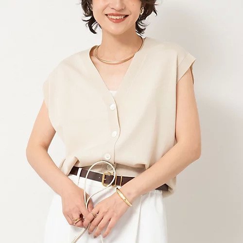 【ノーリーズソフィー/NOLLEY'S sophi】のニットジレ 人気、トレンドファッション・服の通販 founy(ファニー) 　ファッション　Fashion　レディースファッション　WOMEN　アウター　Coat Outerwear　トップス・カットソー　Tops/Tshirt　ニット　Knit Tops　ベスト/ジレ　Gilets/Vests　2025年　2025　2025春夏・S/S　Ss,Spring/Summer,2025　おすすめ　Recommend　キャミソール　Camisole　タンク　Tank　デニム　Denim　バランス　Balance　フレア　Flare　ロング　Long　夏　Summer　春　Spring　other-3|ID: prp329100004516123 ipo3291000000031914206